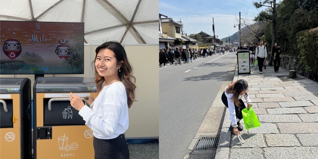 【開催レポート】2日間で500名が参加！京都・嵐山でスマートゴミ箱SmaGOを活用したクリーンアップイベントを実施