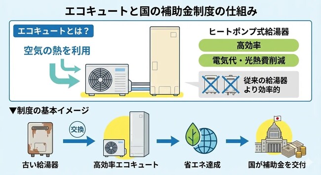 【2026年4月15日からついに申請開始】エコキュート交換に活用できる「給湯省エネ2026事業」で最大12万円の補助金が出ます