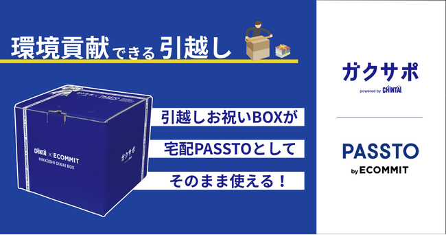 引越しの不要品処分の手間を削減 箱に詰めて送るだけで完結、CHINTAIとECOMMITが連携