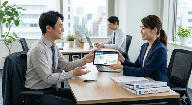 【新サービス】「QUICK CHECK」の運用をまるごと自動化。セキュリティチェック対応をプロが代行する「丸投げプラン」を提供開始