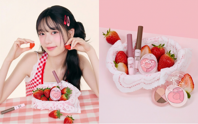 きゅんと甘酸っぱいフレッシュな私(ハート)ストロベリーメイク『ストロベリーメイクアップライン』2026年5月20日(水) オンラインにて限定発売