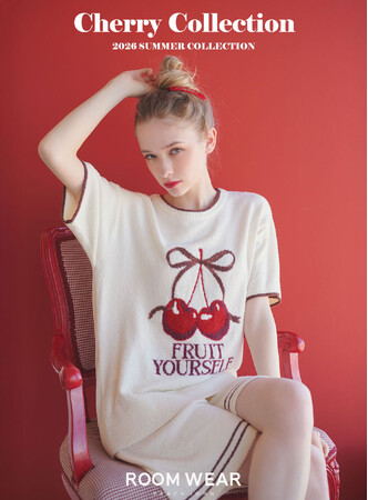 【PEACH JOHN ROOM】チェリーをモチーフにしたサマールームウェア「Cherry Collection」を発売。