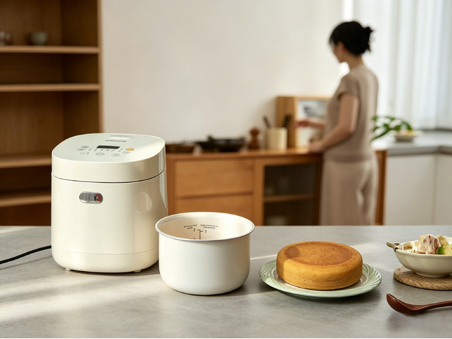 KEECOON「低温調理機能付き3合炊き炊飯器」に、体に優しく熱伝導に優れた『セラミック内釜』モデルに追加！