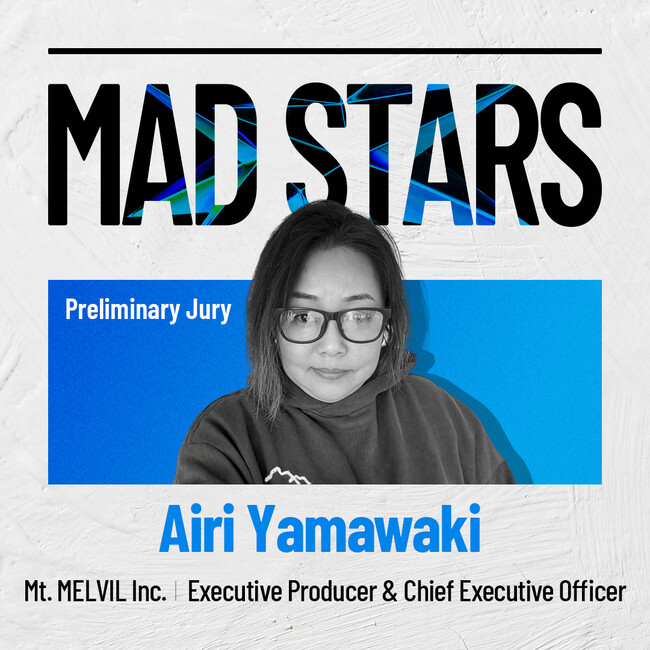 Mt.MELVIL CEO 山脇愛理、国際広告賞「MAD STARS 2026」Preliminary Juryに選出