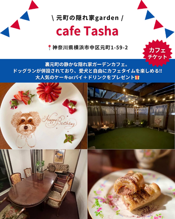 元町・中華街の隠れ家カフェ「cafe Tasha」が「Barky Life」イベント限定特典に協賛　― YOKOHAMA GOGO DOG FES 2026 Spring に出店 ―