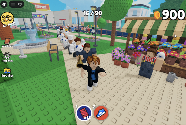 moze、株式会社ホットスタッフのRobloxバーチャル空間『Find the Workers』を制作