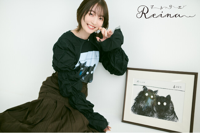 声優・上田麗奈さんが描いたイラストをデザインしたTシャツを期間限定販売！『アトリエReina Tシャツコレクション2026SS』が、4月18日（土）12時より受注開始！