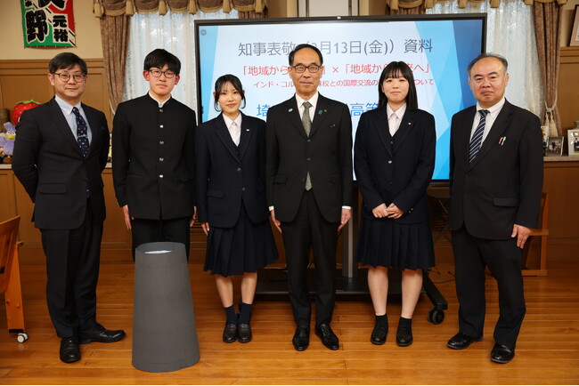ゴミから生まれたゴミ箱、小川高校生とインドへ”留学”