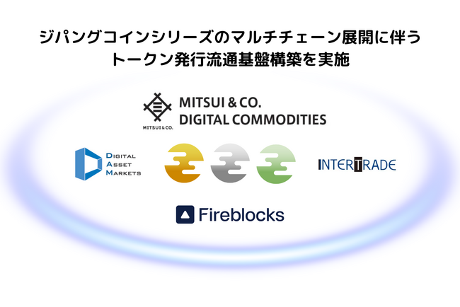 三井物産デジタルコモディティーズが発行するジパングコインシリーズのマルチチェーン展開に伴うトークン発行流通基盤の構築を『Spider Digital Transfer』で実現
