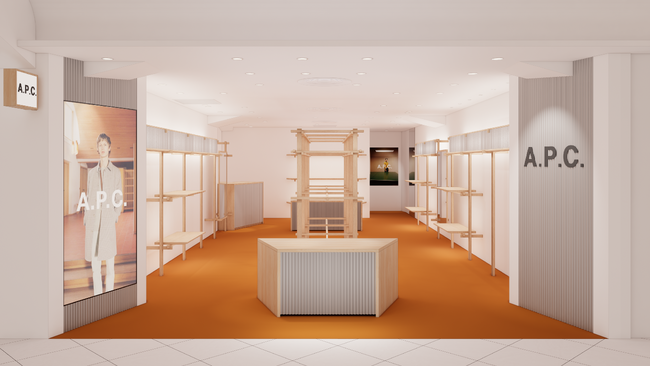 ＜A.P.C.＞2026年4月24日(金) A.P.C. IKEBUKURO PARCOオープン