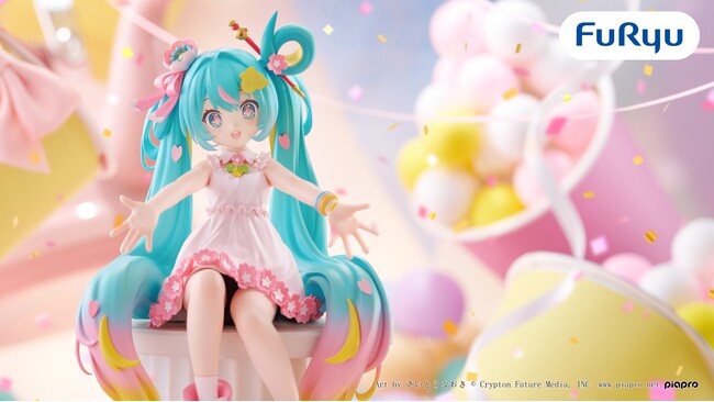 フリューの『ぬーどるストッパーフィギュア』が新ロゴ＆パッケージにリニューアル！“ぬースト10周年記念”の初音ミクをはじめ人気作品が4月より順次登場