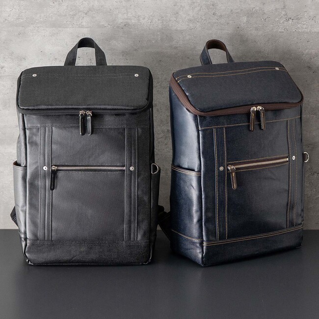 岡山デニム×豊岡製、日本品質の多機能リュックを発売