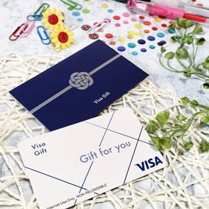 Visa eギフト (ミニ封筒付き）が4月20日より全国のセブン‐イレブンで販売開始