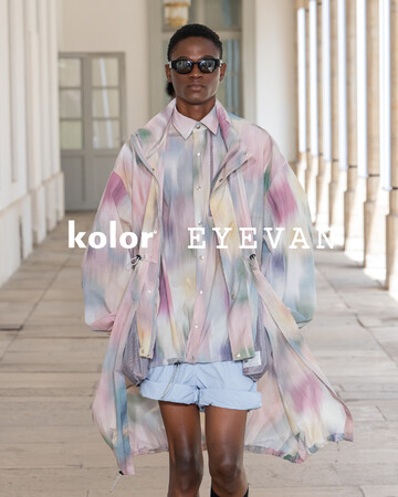 kolor x EYEVAN、初のコラボレーション発表