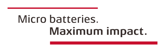コーポレートバイライン「Micro batteries. Maximum impact.」を制定