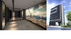 名古屋・名城エリアに「アートと暮らす」新拠点。駅徒歩2分の利便性とアーティストeri氏が描く幻想的なバルセロナの世界が融合した「メイクスアート浄心」が完成