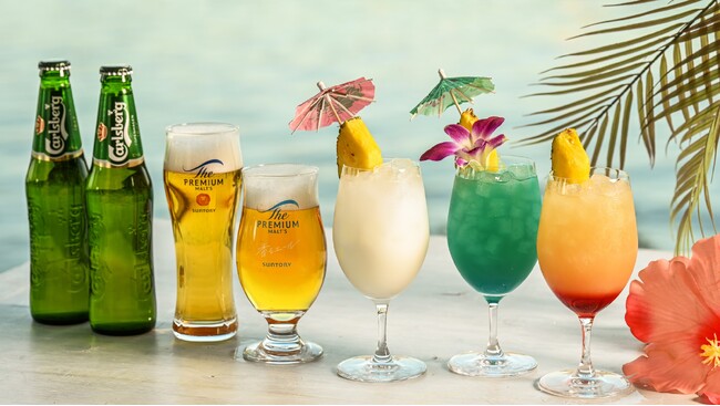 多彩なドリンクとハワイのローカルフードで旅気分を楽しむ「Lea Lea！海辺のビアホール」を開催【グランドプリンスホテル広島】