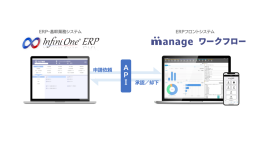 InfiniOneとmanageの連携