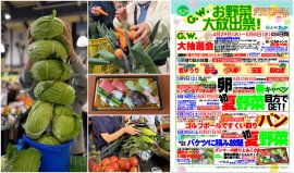 上州・村の駅　G.W. お野菜大放出祭