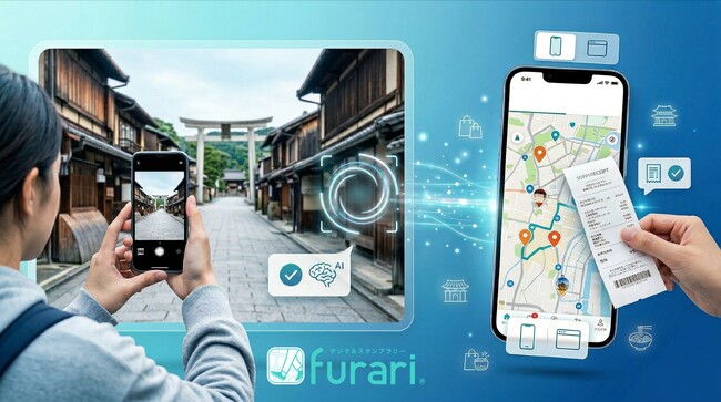 デジタルスタンプラリー「furari」、AI写真判定・AIレシート判定を提供開始――現地で「撮る・買う」をスタンプ取得条件に