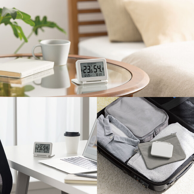 いつでもどこでも、体調管理に役立つ　コンパクトな持ち運べる温湿度計「COMFOMETER Portable」発売