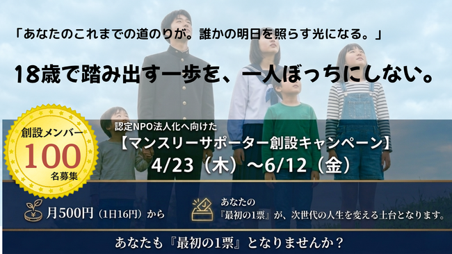 「18歳の巣立ちを、孤立のはじまりにしない」～2025年度ことばキャンプ(R)実施報告書を公開。4月23日より創設マンスリーサポーター100名募集キャンペーン開始～