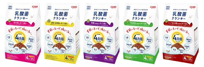 いなばペットフード　猫ちゃんの健康を維持する大容量の「CIAO 乳酸菌クランキー」新登場！
