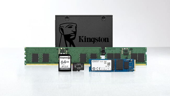Kingston、ミッションクリティカルシステム向けにDesign-In DRAMおよび産業用SSDソリューションを強化