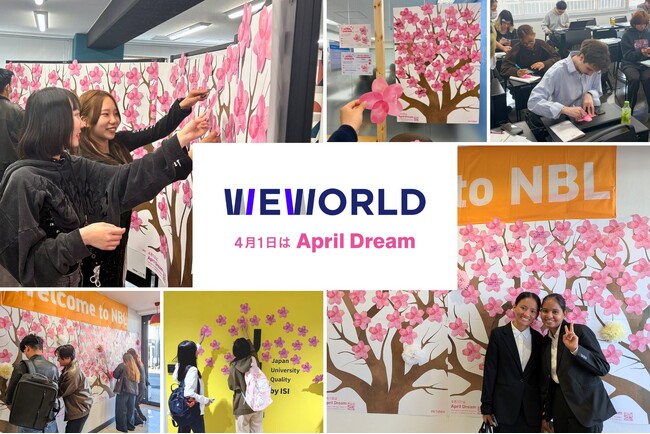 日本最大のISI日本語学校を擁するWEWORLDグループが「April Dream 2026」に参画