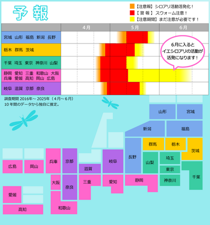 アサンテ独自の取り組み「シロアリ注意報」をHPで公開！羽アリを見つけたら我が家にシロアリ被害あり！？今年の羽アリのスウォーム(群飛)は平年よりやや早い見込み
