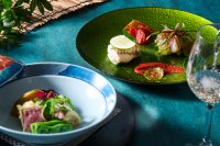【ホテルラフォーレ修善寺】
伊豆の涼を味わう、彩り豊かな夏ディナー
和洋コース「極-KIWAMI-」を発売