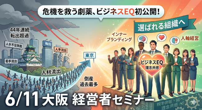 【6/11大阪】イマジナが過去最多の人手不足倒産を防ぐ組織変革セミナーを無料開催