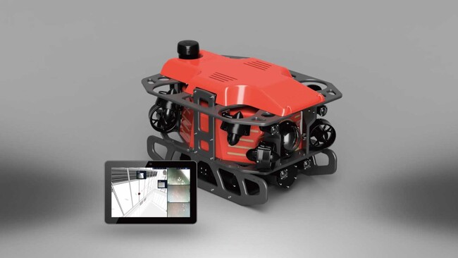 水中調査もSociety5.0へ。FINDi、閉鎖空間対応の水中ドローン「FF2」を販売開始