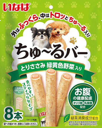 いなばペットフード　わんちゃん用おやつ「ちゅ～るバー」を新発売！