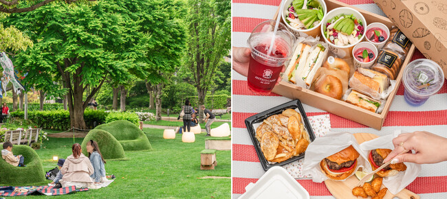 【東京ミッドタウン】MIDTOWN OPEN THE PARK 2026 が本日スタート　新緑のもと手軽にごちそうを楽しむ「SUNNY PICNIC」