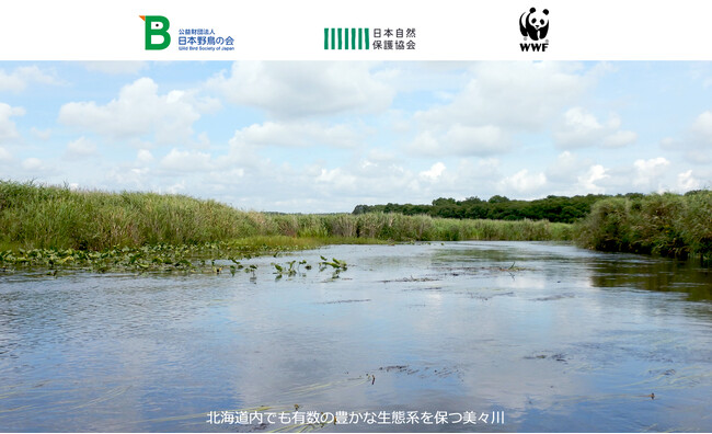北海道・ラムサール条約湿地ウトナイ湖の生命線「美々川」流域開発方針の差し戻しを― 国内3大環境保全団体である日本野鳥の会、日本自然保護協会、WWFジャパンが北海道知事に要望書を提出