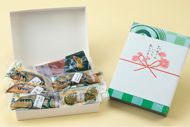 【京粕漬 魚久】母の日（5月10日）に向けて限定詰合せを発売　毎年魚種が変わる母の日セットに加え、気軽に贈れるプチギフトが今年初登場