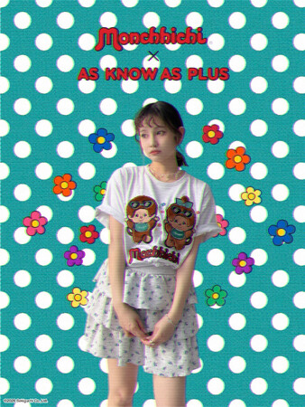 AS KNOW AS plusから『モンチッチ』のTシャツが登場！