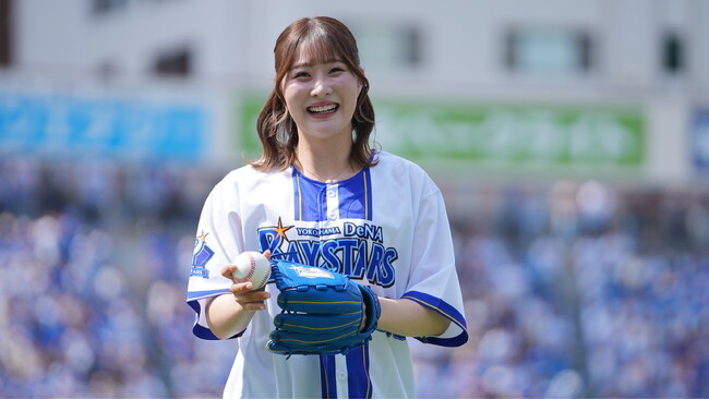 女子プロゴルファー・都玲華が初のプロ野球始球式に登板！『スポーツ観るなら！ U-NEXT DAY』DeNAベイスターズ vs. 読売ジャイアンツ戦にて