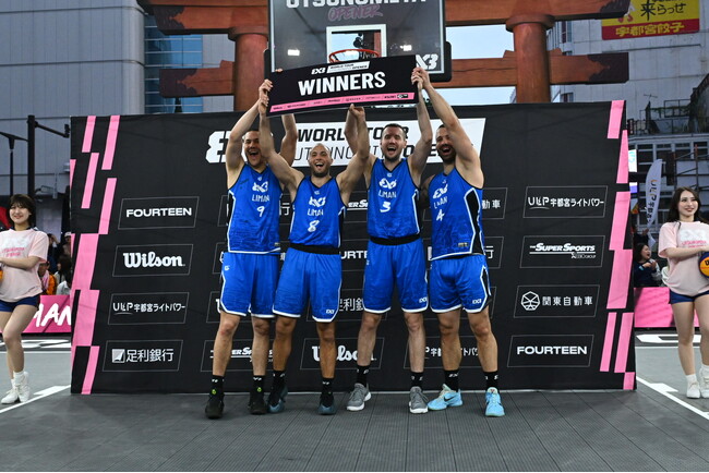 FIBA 3x3 World Tour Utsunomiya Opener 2026　2026シーズン 世界一を決める開幕戦は「Liman(リマン)/ セルビア」が優勝！