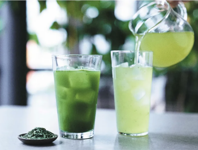 【伊右衛門カフェでお茶の飲み比べ体験】「伊右衛門カフェ心斎橋店」限定で、6種の日本茶を自由に何杯でも愉しめる「お茶の飲み比べ」をセットメニューとして＋250円で販売開始！