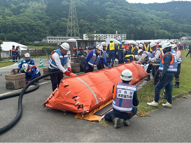 “水防月間”の取り組み　全国11地域での総合水防演習へ参加