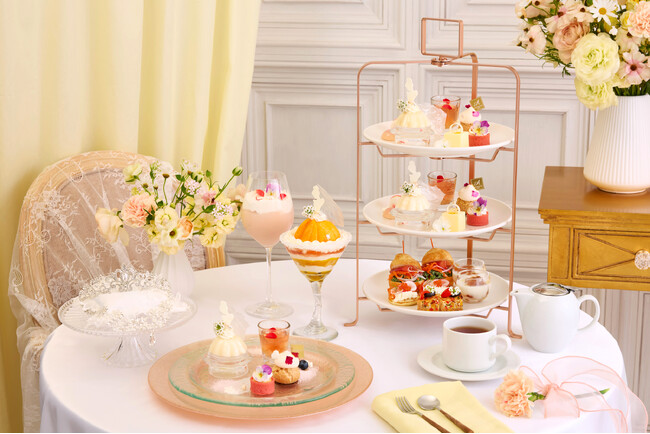 アニヴェルセルカフェ みなとみらい横浜にて初夏の祝祭フェア 『Mariee Floral Sweets Collection』を5月1日(金)から開催！