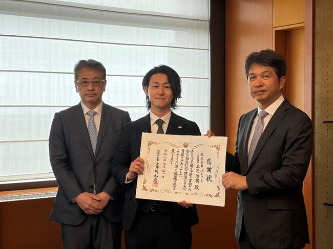 株式会社パレット　障がい者福祉分野における地域貢献の一環として茨城県への寄付贈呈式を実施