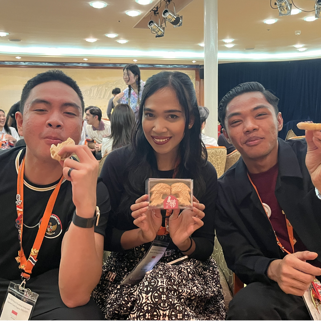 創業119年の老舗菓子店、内閣府青年国際交流事業「東南アジア青年の船」参加青年約170名へ名古屋の伝統菓子を協賛品として提供
