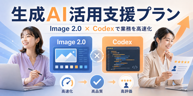 生成AIでの画像生成を「運用」に変えるノウハウを無料公開、「画像生成運用支援プラン」提供開始