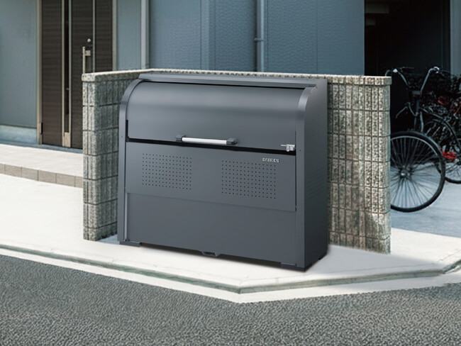 ＜集合住宅・店舗向け ゴミ収集庫＞狭小地に最適な奥行500mmのスリムタイプ2色新発売