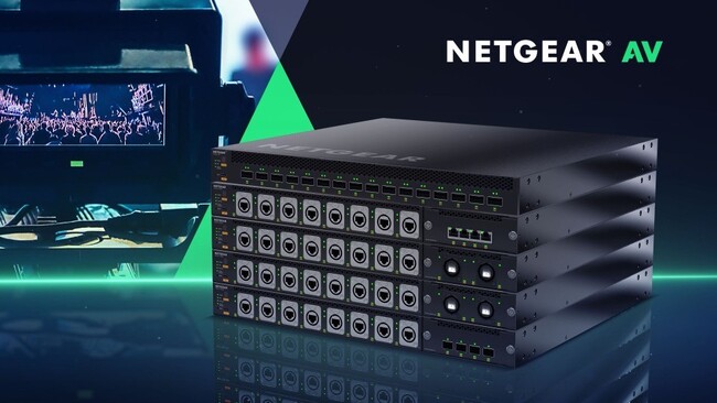 NETGEAR、AV over IP向け新世代スイッチ「M4350シリーズ」2製品を発表