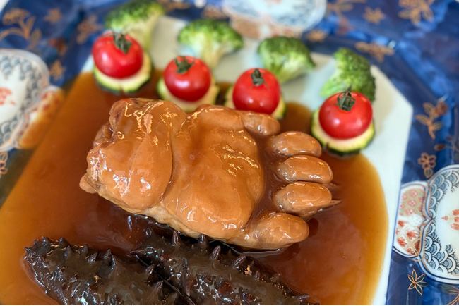 【最高級・熊の手】幻の高級食材「国産・野生 熊の手」を主役に据えた、至高の滋養強壮コースをGINZA沁馥園にて提供開始。