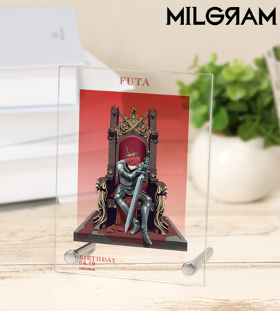 『MILGRAM -ミルグラム-』の描き下ろし フータ バースデーver. 第3弾 A6アクリルパネルなどの受注を開始！！アニメ・漫画のオリジナルグッズを販売する「AMNIBUS」にて